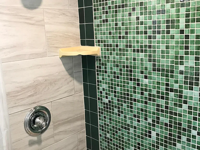 large shower