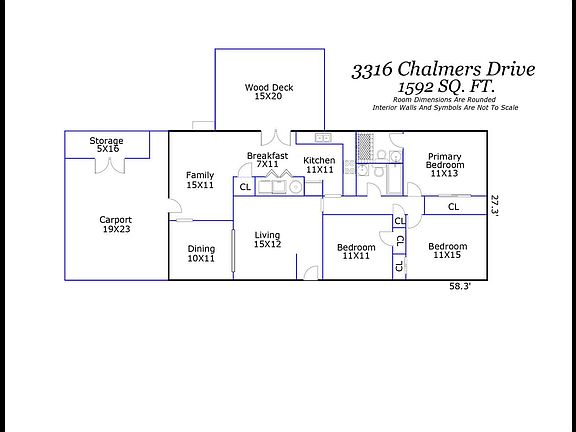 2nd image of 3316 Chalmers Drive