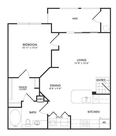 Floor plan A1