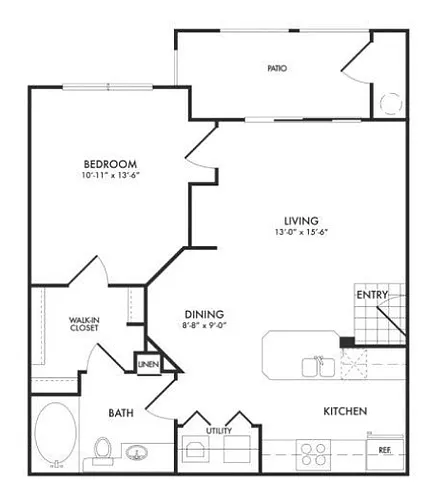 Floor plan A1