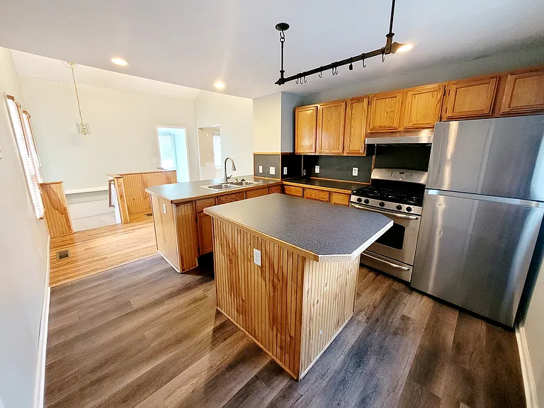Kitchen and dining area