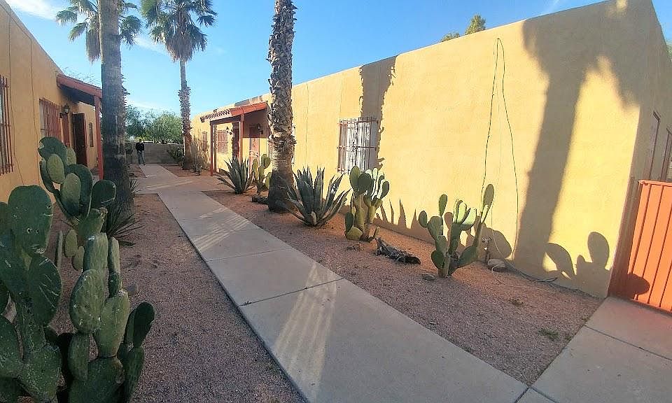 Walkway to your front door.