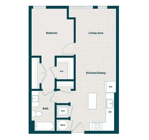 Floor plan A10A