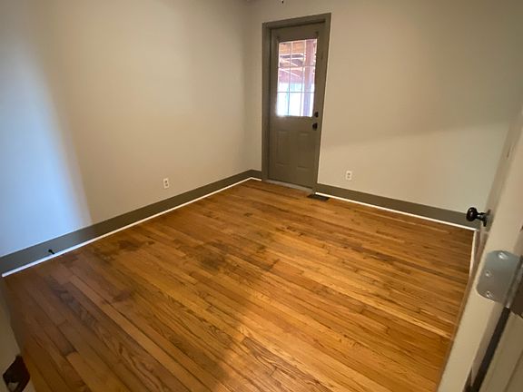 Bedroom (with door to back porch)