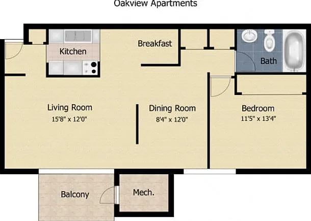 1 Bedroom 1 Bedroom