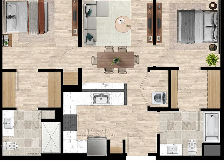 B5 - Two Bedroom B5 - Two Bedroom