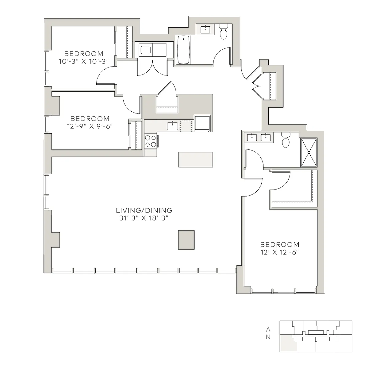 Floor plan sop-3b2N