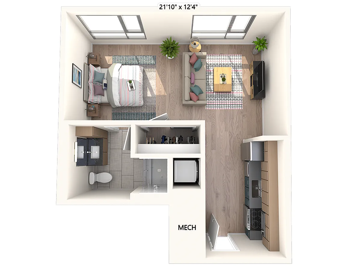 Floor plan W-A20