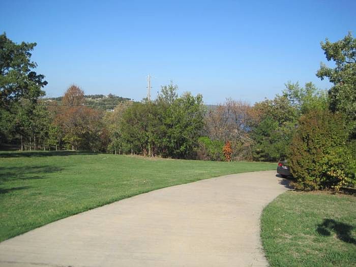 Entryway from gates