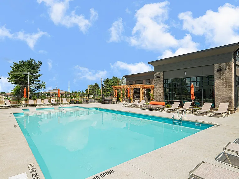 Sparkling Resort Style Heated Pool