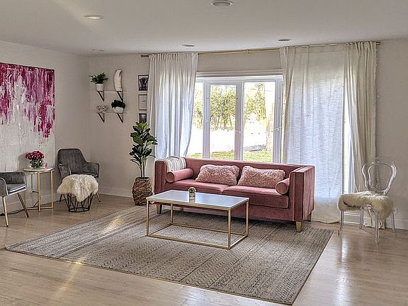 Large Windows in Living Room