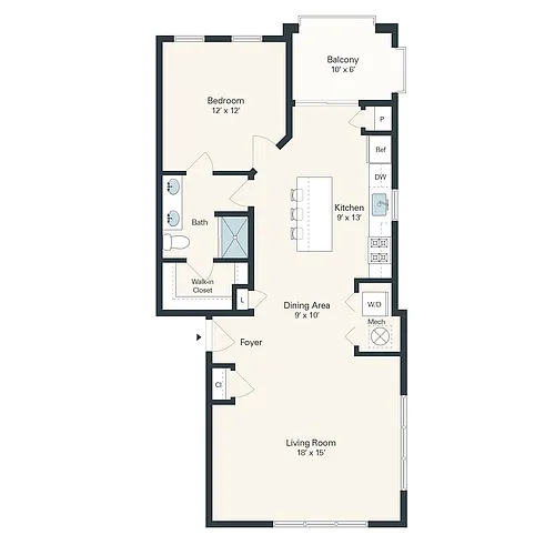 Floor plan Ben