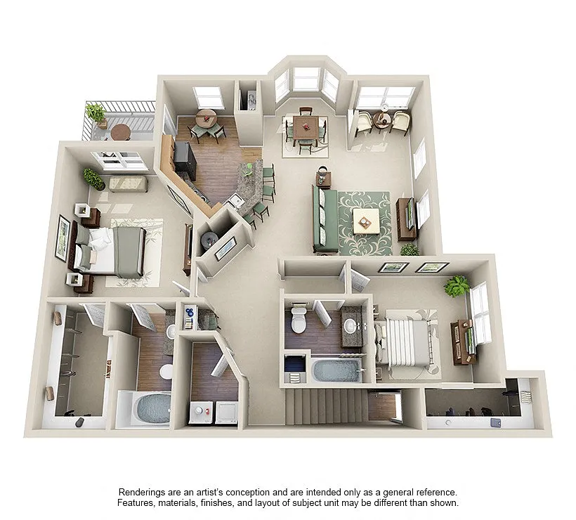 Floor plan B6