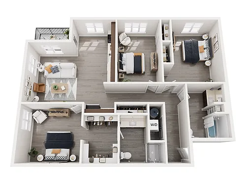 Floor plan D2