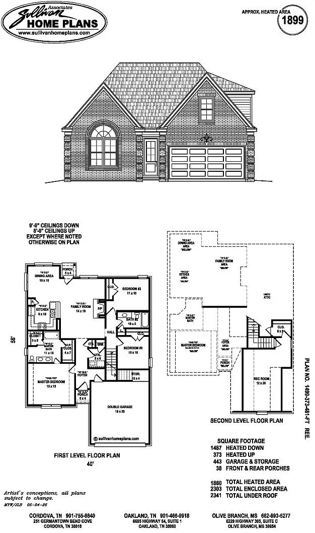 1868 Tallahassee Cordova, TN 38016 New Construction - First Full Month's Rent Free — Photo 1