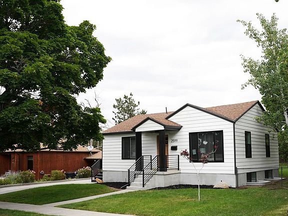 Home exterior and lawn.