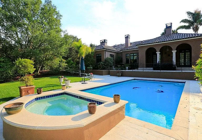 Back Yard and Pool