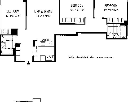 2nd image of 2 Gold St APT 5112