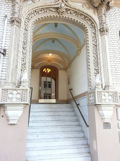 Front of building