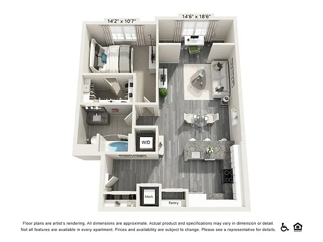 Floor plan A2-S
