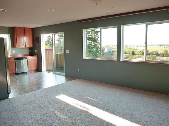 Living room and kitchen
