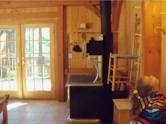 French doors to deck