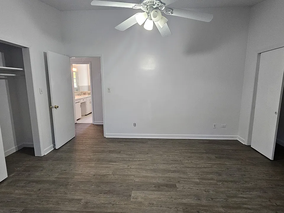 Bedroom 1 with 2 closets