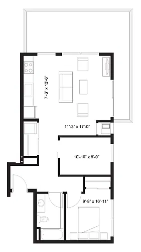 Floor plan Crius