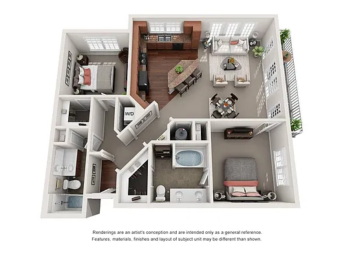 Floor plan B2 - Hudson