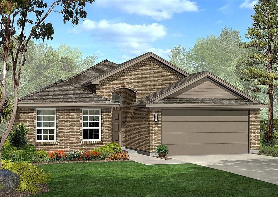 D.R. Horton's  Express Homes The Oxford Floorplan Elevation C