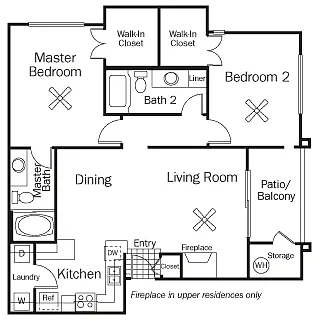 Floor plan B2