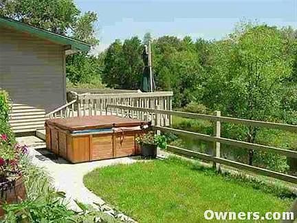 Hot Tub Overlooking River