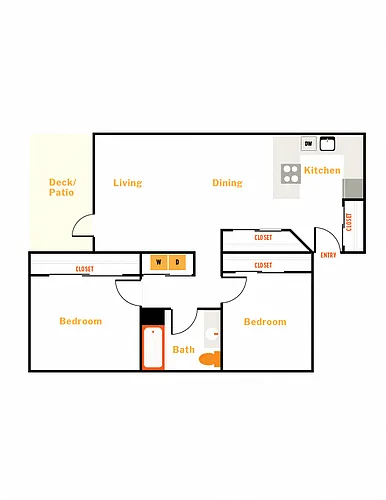 Floor plan 2X1 - B2