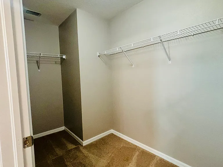 Her walk-in closet