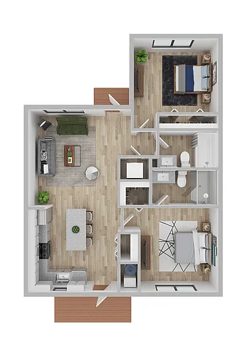 Floor plan B1