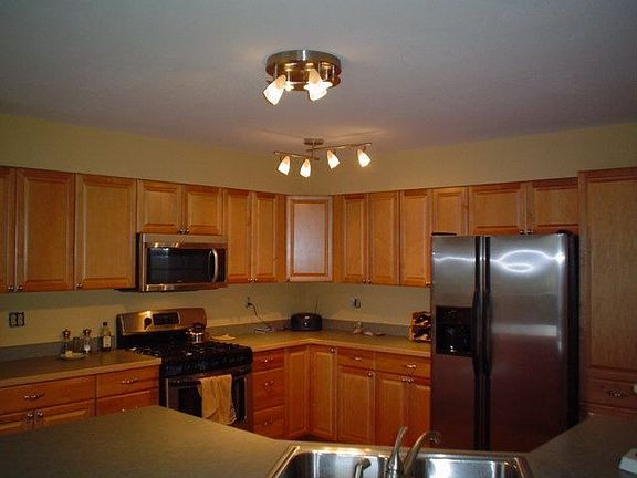 Inside kitchen--After