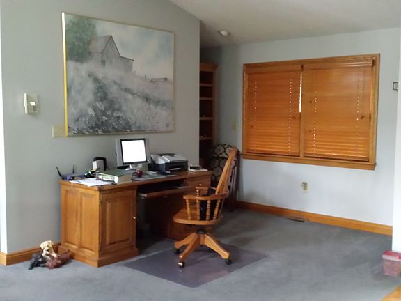 Desk in great room