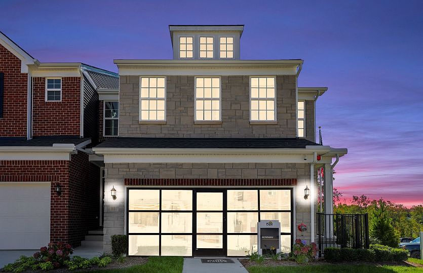 Front Elevation of Bowman Model Home