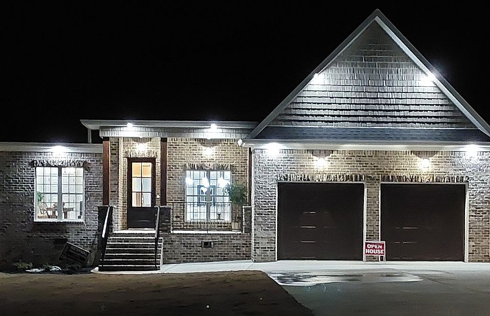 Great exterior lighting