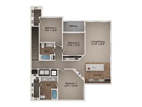 Floor plan C2