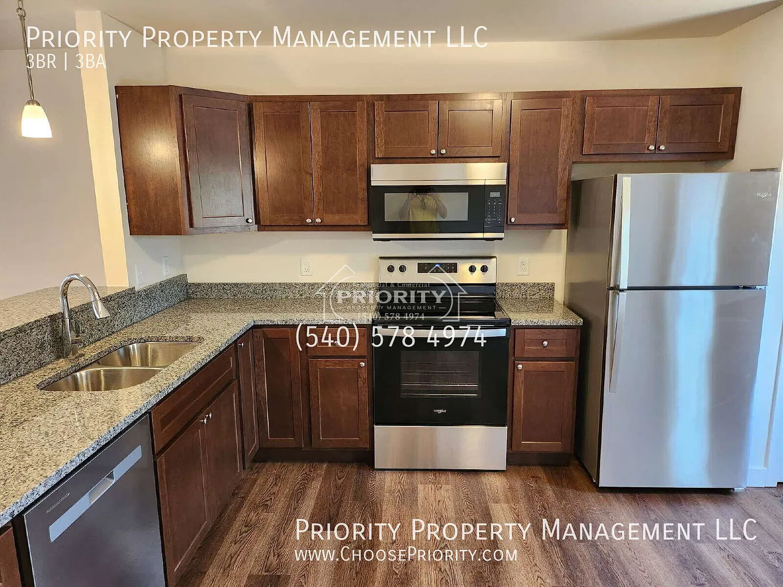 Elegant 3BR 2.5BA Townhome, Harrisonburg — Photo 4