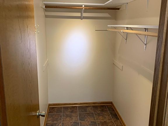 Walk in closet off entry.