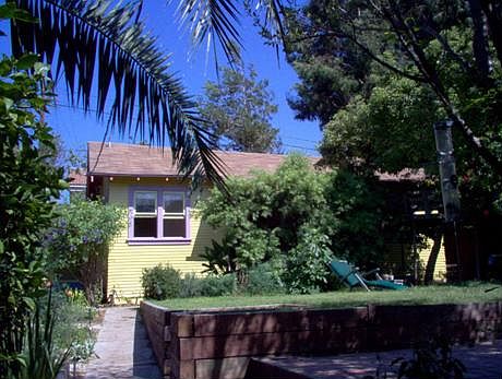 Cottage, past middle yard shared with front house