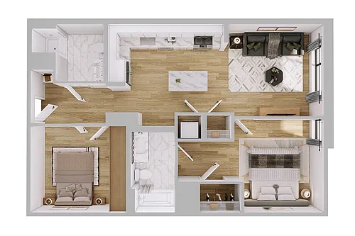Floor plan B2