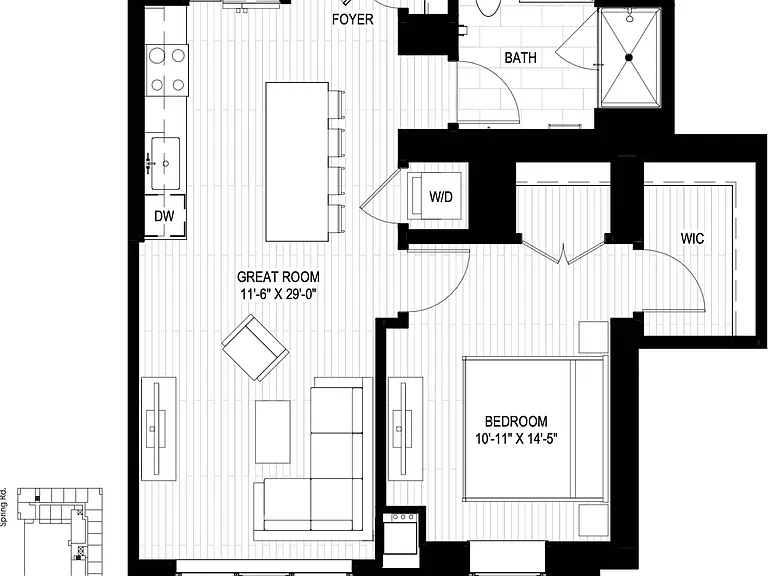 One Bedroom One Bath One Bedroom One Bath