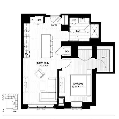 Floor plan D1
