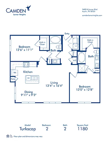 Floor plan Turkscap