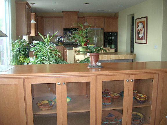 Buffet in dining room