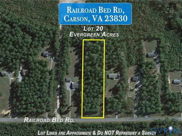 LOT 20 Railroad Bed Rd, Carson, VA 23830