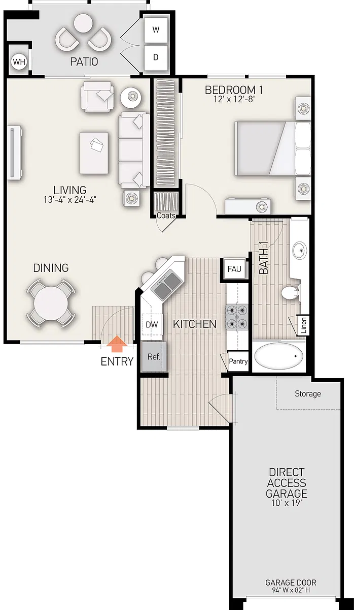 Floor plan Plan C